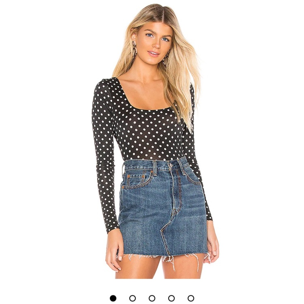 About Us Nova Bodysuit in Black & White